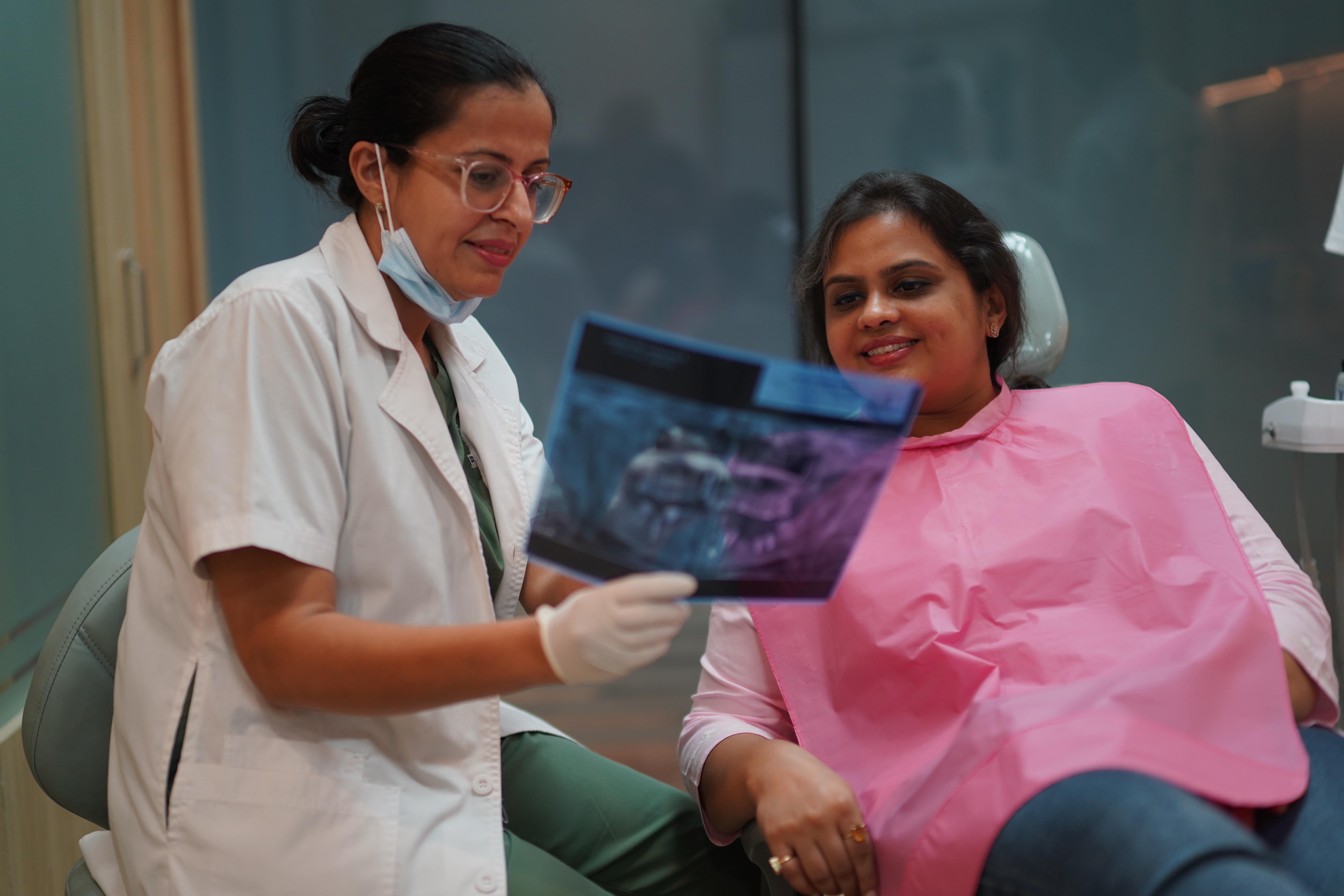 Comfortable waiting area for patients