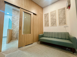 Modern reception area at Palms Dental Care